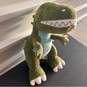 Cute Green Dinosaur Plush Toy Stuffed Animal Soft Huggable Cuddle Buddy 18in